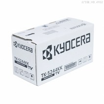 교세라미타 ECOSYS M5526cdn 정품토너 TK-5244KK 검정 4000매 사용가능기종 ECOSYSP5026cdn ECOSYSM5526cdw, 1개
