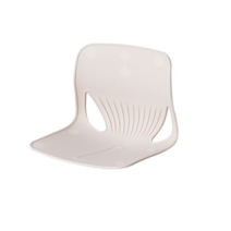 오너클랜 (쉘 단독) 그래비티 체어 허리에 좋은 등받이좌식의자, 블랙