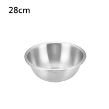 샐러드보울 16-32cm 대용량 304 요거트볼 시리얼볼 빙수그릇, 28cm