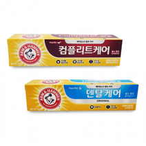암앤해머 컴플리트케어 치약 덴탈케어 오리지널 후레쉬민트 베이킹소다 치아 미백 구취 제거, 컴플리트 케어