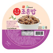 혈당강하쌀 조은밥 즉석밥 현미 흑미 여주 당뇨식단 건강햇반, 215g, 24개
