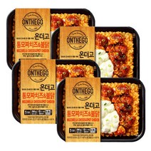 아워홈 온더고 통모짜치즈 불닭 290g x 4팩 냉동도시락, 4개