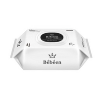 베베앙 데일리 비데물티슈 캡형, 10매, 2팩