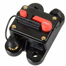 서킷 가정용 태양광 시스템 방수 회로 차단기 리셋 퓨즈 인버터 DC12V 24V 60A 80A 100A, 06 125A