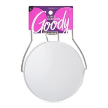 [정품] Goody 양면 메이크업 거울, 7.1x5.05x0.75 Inch (Pack of 1), 2 Sided Mirror