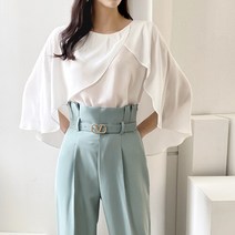 수키 튤립케이프블라우스 1116196