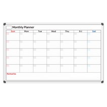먼슬리 플래너 1500x900 월간 계획표 월중행사 계획표 칠판 주문제작 화이트보드 도안칠판, 일반형
