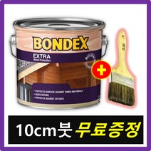 본덱스 수성 오일스테인 2.5 야외 테이블 의자 방부목 페인트 색상 나무 페인트 칠 목재 오크색, 2.5L 722오크
