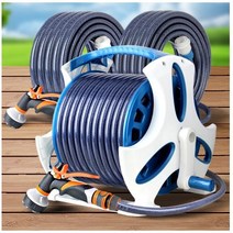 고급 세차 물호수 릴호스 수도꼭지 정원 물호스릴 고압분사기 고무, 최고급릴호스 50M