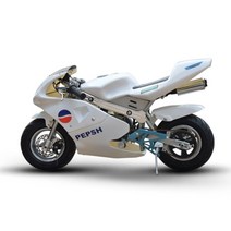 미니 소형 오토바이 성인용 미니 바이크 49cc, A.흰색