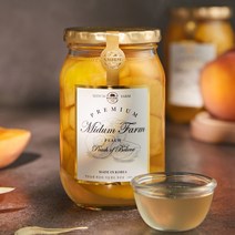 햇사레 복숭아로 만든 병조림 황도 믿음농원 직접재배판매 고급병조림