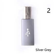 리코gr2 cctv 카메라 케이블1Pcs USB 유형 C 여성 B 남성 어댑터 스캐너 프린터 변환기 데이터 전송, 03 Straight Grey