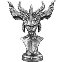 디아블로릴리트 데스크탑 게임 장식 3D대형피규어, (244-2) 군주의 화신 - 흉상(코로니켈)