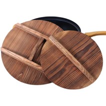 원목 뚜껑 대형 가마솥 나무 덮개 H형 48~69Cm 주문 제작 가능 삼나무, 60cm