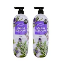온더바디 수퍼보타닉 세이지 & 로즈마리 바디워시 900ml x3개, 상세페이지 참조