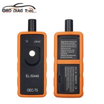 새로운 EL-50448 TPMS OEC-T5 타이어 압력 모니터 센서 EL 50448 G-M/Opel 재설정 도구, 한개옵션0