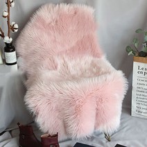 인테리어 양모 미니 러그 인조퍼 양털 거실 침실 북유럽 카페트