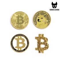 비트코인 볼마커 골프 동전 볼마크 캐디용품 버디나비 골프악세사리 홀인원 선물, 비트코인 C