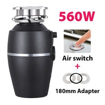 음식물 쓰레기 처리기 + 에어 스위치 주방 음식물 쓰레기 처리기 560W 쉬운 설치 부엌 쓰레기 처리기, 04 Air switch Adapter_01 미국