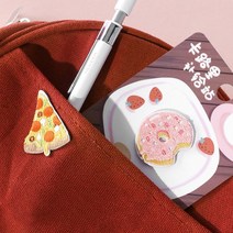 푸드 시리즈 와펜 패치 4종 패션 소품, 쿠키
