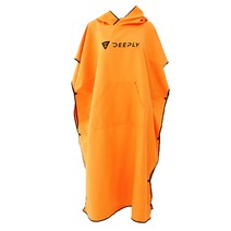 [디플리 Deeply] 다이빙 판초 타월, 오렌지