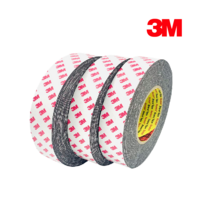 3M PE폼 스폰지 양면테이프 검정 10M, 30mm