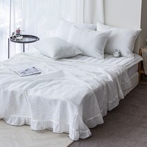 디어 뱀부 시어서커 먼지없는 시원한 여름 이불 침구세트 SS Q K