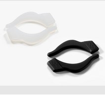 OFFICE 안경 귀고무 흘러내림 귀아픔 방지 안경다리 10개, 2-안경다리팁-화이트