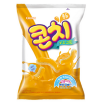 크라운 콘치 크림치즈 과자, 66g, 12개
