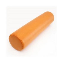 쇼파갈이 쇼파커버 교체 천갈이 50cm60cm 방수 PU 원통형 목 베개 leathaire 허리 쿠션 발 패드, 15x60cm, 주황색