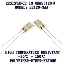 히든센서 1개/몫 고온 저항 스트레인 게이지 BE/BA120 / 350 1K-3AA 고정밀 압력/로드셀, 02 BE120-3AA