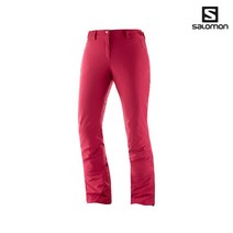살로몬 1920 아이스매니아 ICEMANIA 여성용 스키 바지 RIO RED