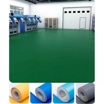 방수 PVC 카페트 공장 작업장 미끄럼방지 롤카펫 10M, 흰색 1.8mm 두께 폭 2m 길이 5m