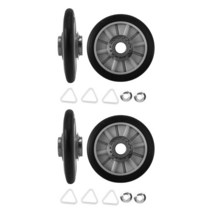 부강샵 의류관리기 미니건조기 월풀 Kenmore 시어스 용 4PCS 349241T 건조기 드럼 롤러 키트, 01 보라색