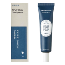 냥품멍품 치카치약 닭고기맛, 40g, 12개