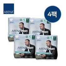 아베나 라이트 패드 남성용 포뮬러제로 15매x4팩, 단품