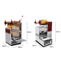 롤포장기 도시락 과일 야채 밀봉 기계 테이크아웃, 상세 페이지 참고, 반자동 실링기180x120mm