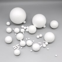 [홈앤스쿨] 스치로폼공 원형 스트로폼 스티로폼공 7mm~200mm, 13.스치로폼공 150mm