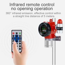 고정 방폭 가연성 가스 감지 분석기 4-20MA RS485 CO O3 O2 H2S CH4 LEL VOC, 07 NH3 0-100 PPM