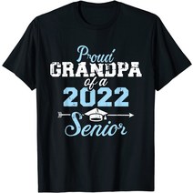 2022년 졸업반의 자랑스러운 할아버지의 Mens T Shirt