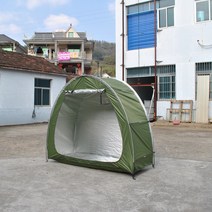 자전거주차장 바이크 보관 텐트 자전거 보관소 이동식, 아미그린