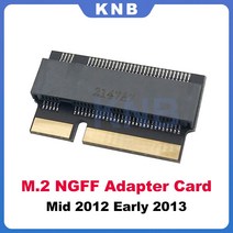 노트북수리키트 M2 SSD 어댑터 M.2 NGFF B M 키 SATA 맥북 프로 레티나 2012 A1398 A1425 컨버터 카드 애플, [04] 10 pcs