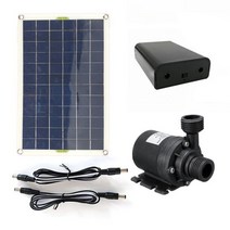 50W 800L/H DC 12V 태양열 워터 펌프 야외 분수 정원 수영장 연못 조류 목욕 잔디 장식 태양광 패널 전원 키트, CHINA_A