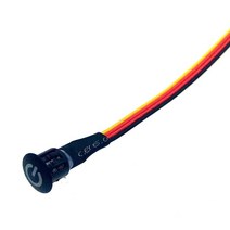 디밍 가능 터치 센서 버튼 스마트 홈 스위치 컨트롤러 옷장 복도 LED 조명 커넥터 DC5V 12V 10mm, 02 black_01 1 pcs