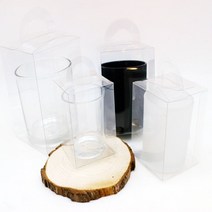 [pvc원통케이스] 캔들바다 캔들 포장박스 기본용기 투명 ( ), [ 투명 1호 ], 1매
