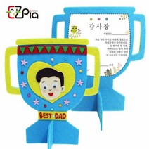 펠트 트로피 감사장 트로피감사장 만들기 펠트 트로피감사장만들, 타입:레드