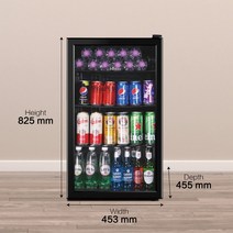 화장품냉장고 음료수냉장고Haier 하이얼 76L / 86L 130L 쇼케이스 미니 냉장고 사일런트 김치 소형 싱글 도, 03 86L