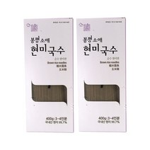 100% 봉평 소애 현미국수 400g 2개, 현미국수 2개