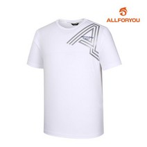 [올포유] [올포유] 남성 웜업 라운드 반팔 티셔츠 AMWJJ2324-100_G