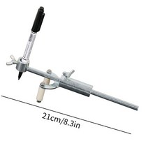 자동차 휠 눈썹 평행 스크라이버 시트 금속 수리 도구 스테인레스 스틸 소재 0-20cm 조절 가능 휴대용, 01 as picture